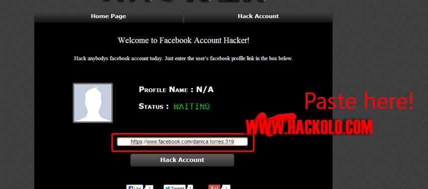 Facebook online hacken