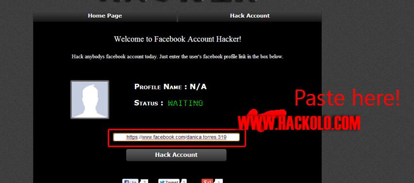 runjs script to hack facebook