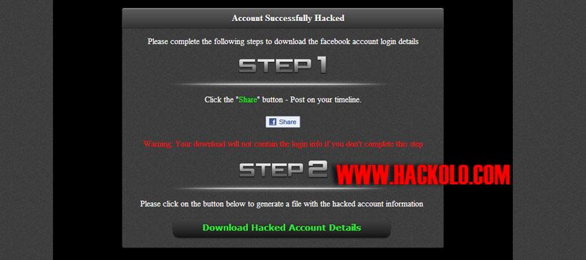 piratage en ligne facebook