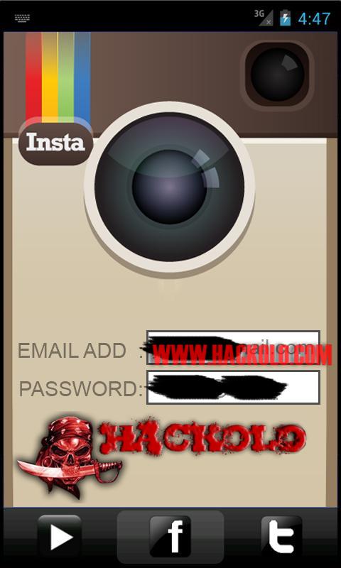 Android Instagram Account Hacker