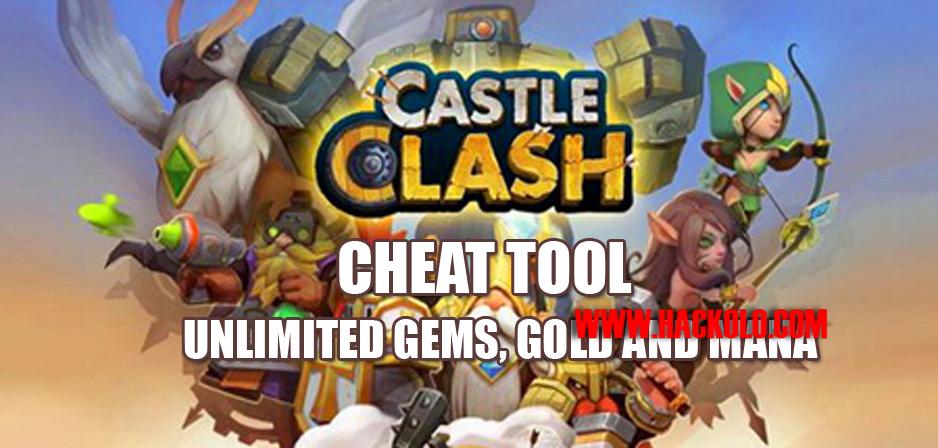 En-tête de poste d'outil de hack Castle Clash