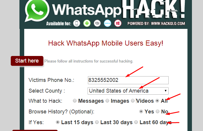wie man WhatsApp hackt