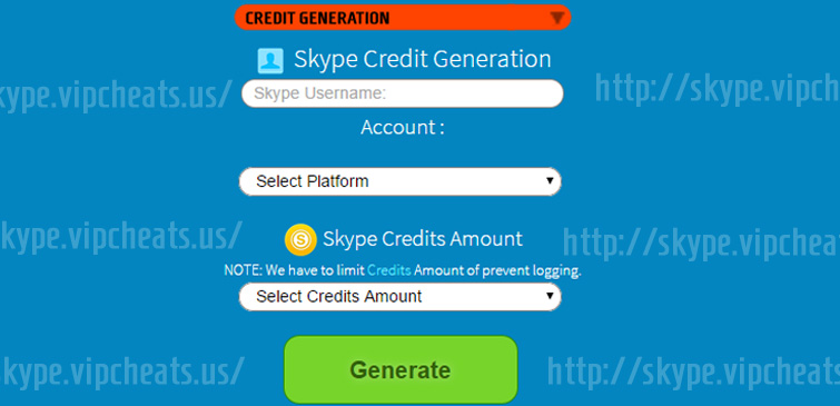 Piratage de crédit Skype