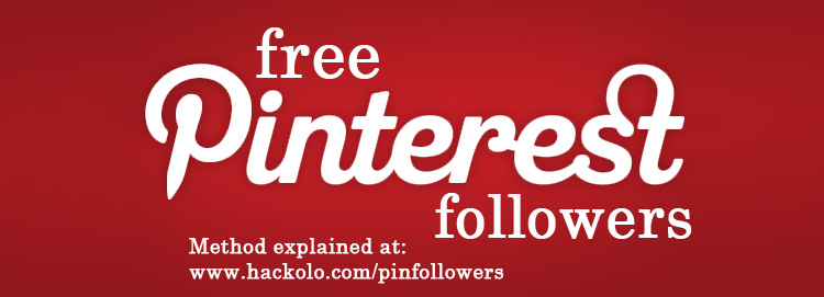 free pinterest followers