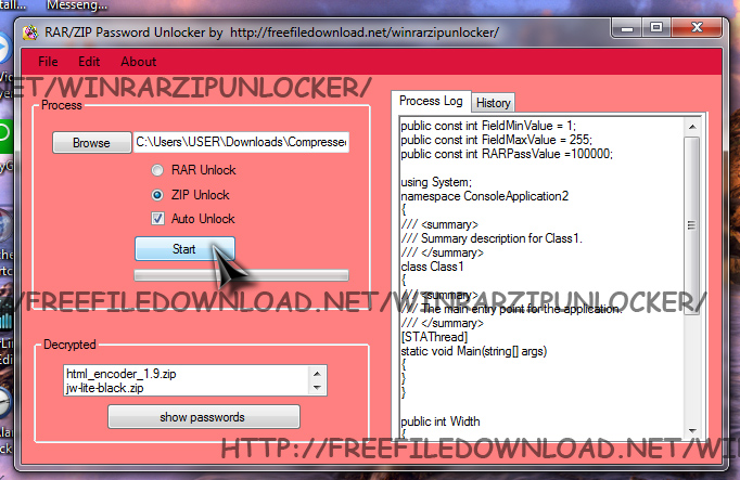 winrar password unlocker