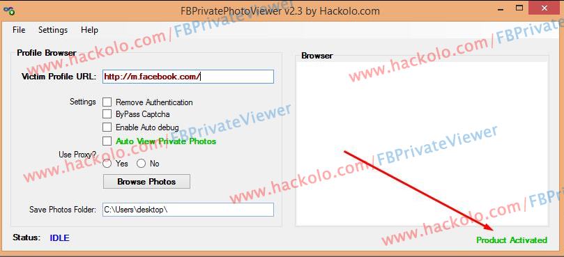 Privé Facebook-profielviewer