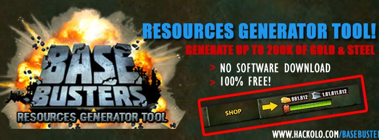 Base Busters Hack Tool