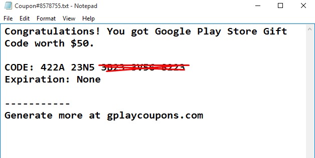 google perks gift code