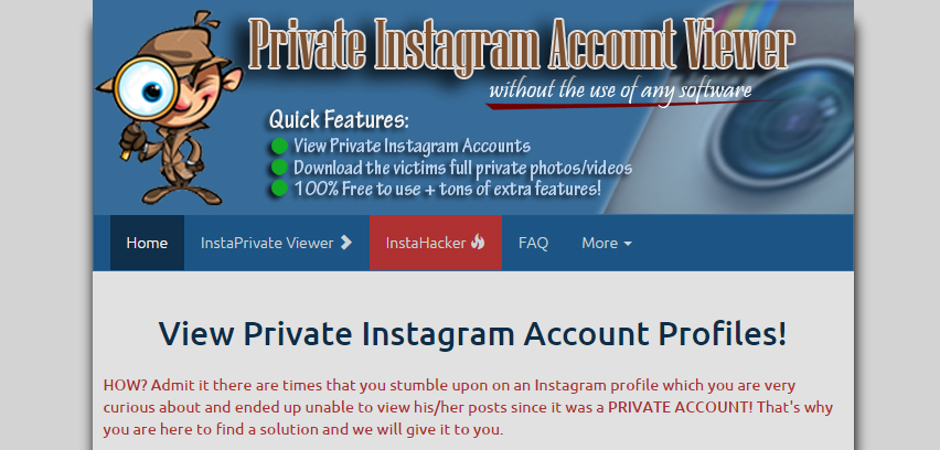 hack private profiles instagram