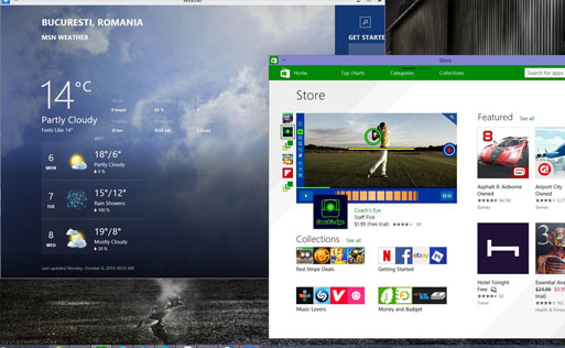 Captura de pantalla de Windows 10