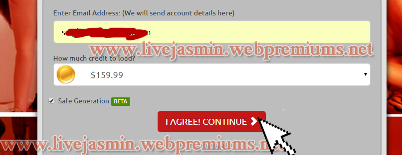Générateur de compte LiveJasmin 2