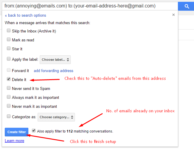Block Emails 3