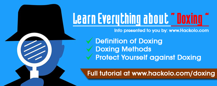 Everything you Need to Know about Doxing
