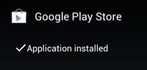 Installez Google Play Store
