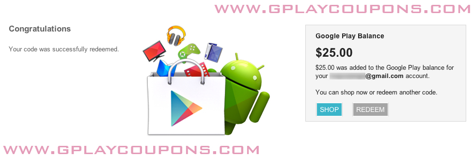 Ontvang de Google Play Store-cadeaucode