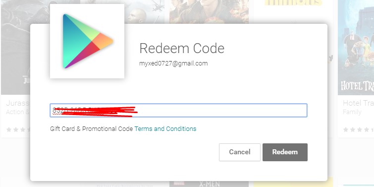 How to Redeem Google Play Code