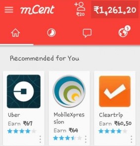 Get free Load with mCent
