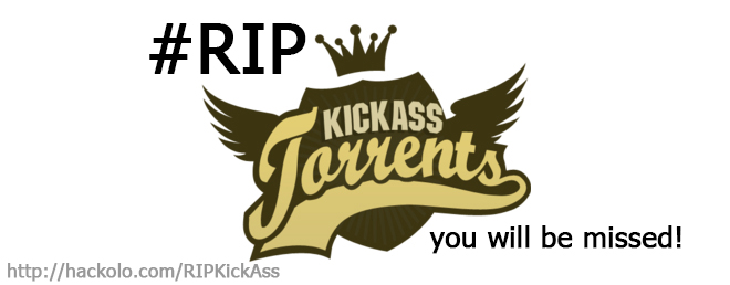 KickAss Torrent Site Seized by Authorities