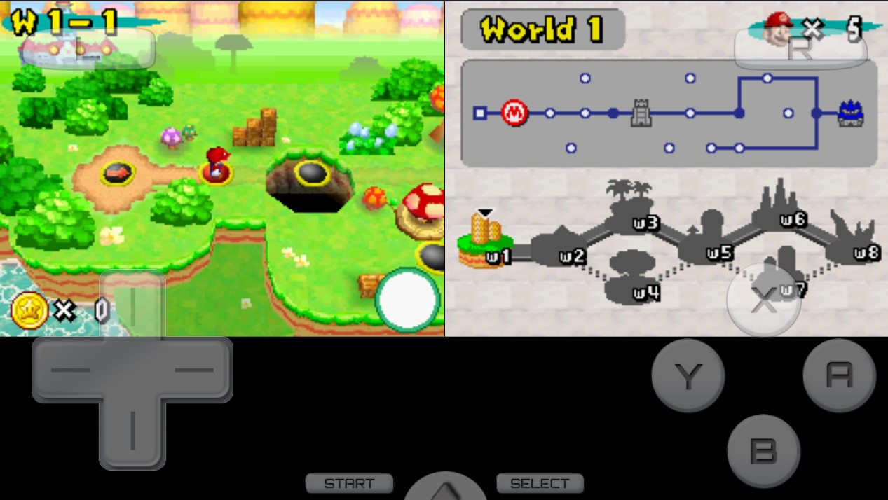 Emulator SuperMario DrasStic