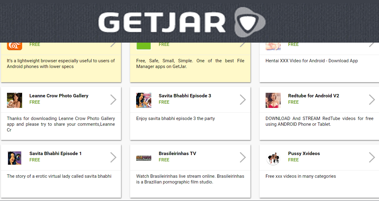 GetJar pour Android