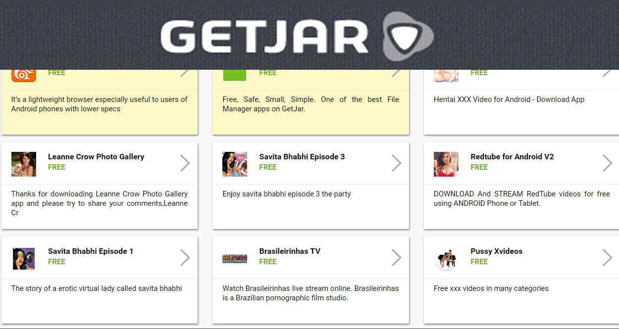 GetJar voor Android