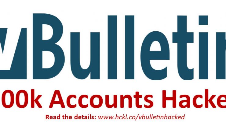 Cuentas de vBulletin pirateadas