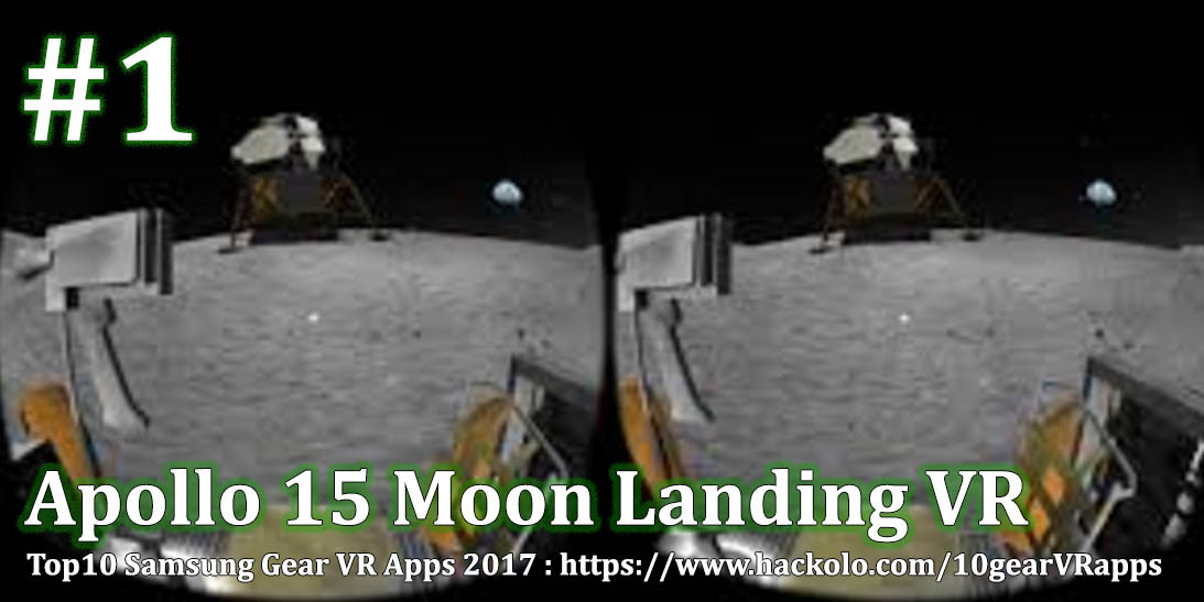 Apollo 15 maanlanding VR