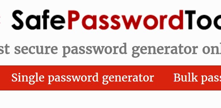 secure password generator springplot