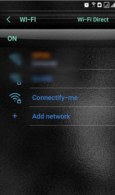 Verificați dacă există conexiune WIFI suplimentară