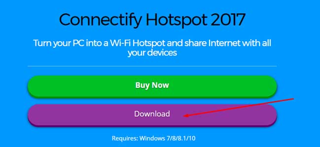 Laden Sie Connectify Hotspot 2017 herunter