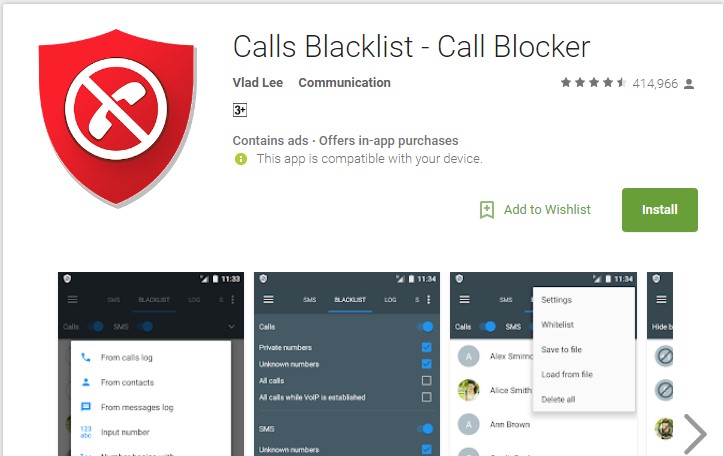 Block Call and Messages from Specific Numbers