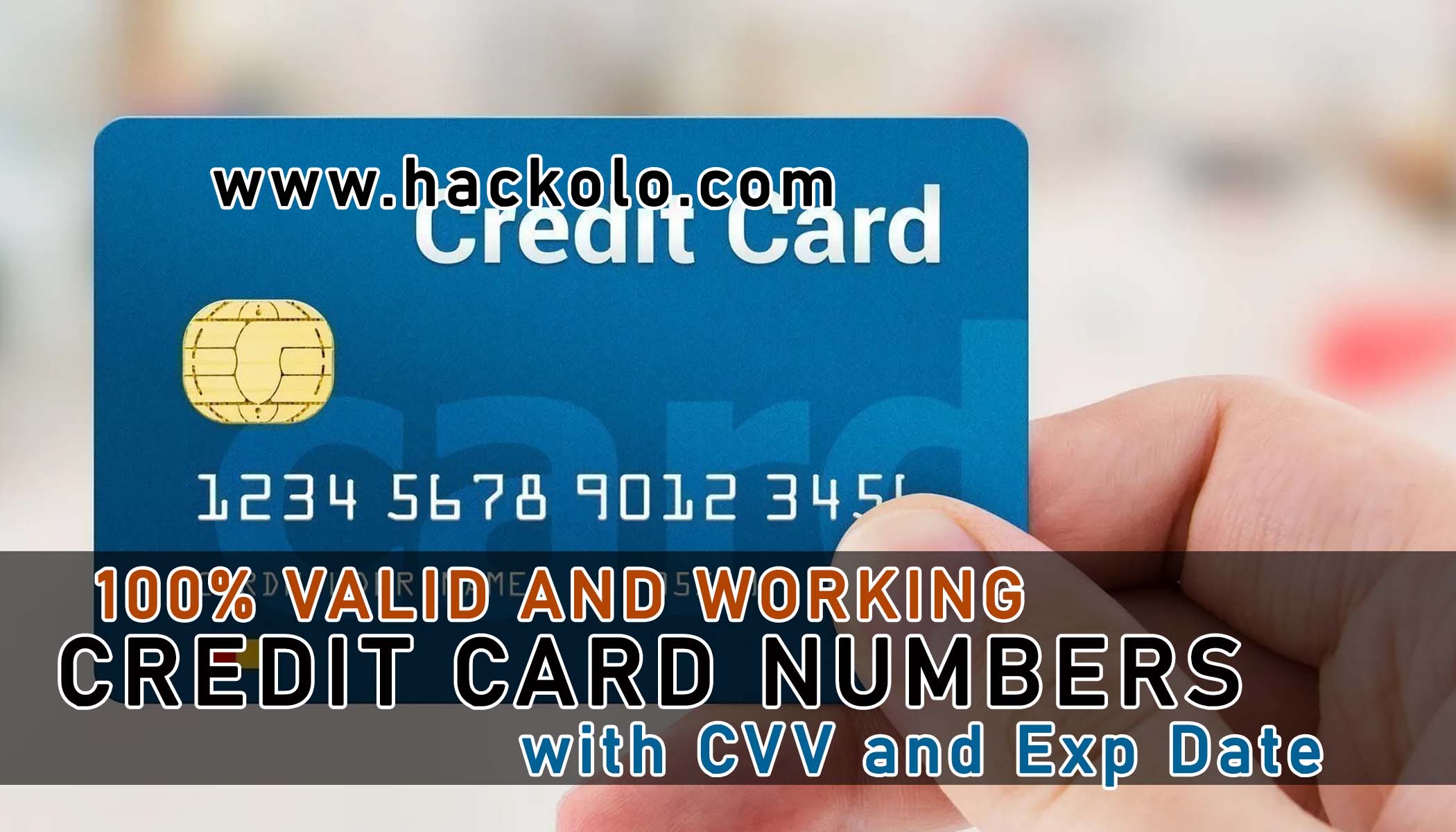 [Method] Get A Valid Credit Card Numbers That Work Online 2023 Hacks