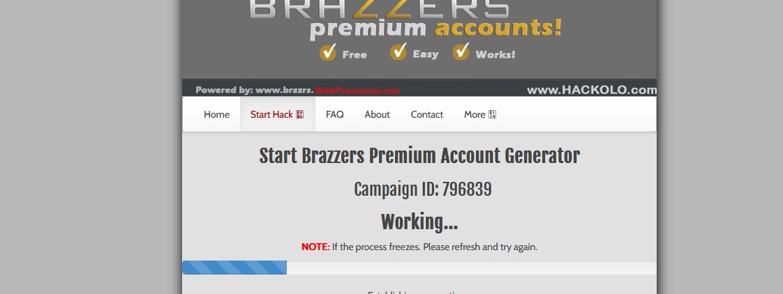Kostenloser Brazzers Premium-Account