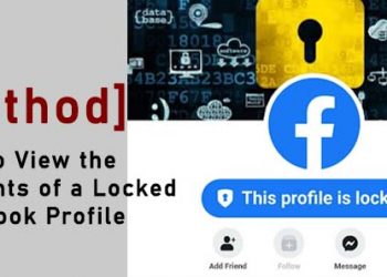 how to view the contents of a locked facebook profile