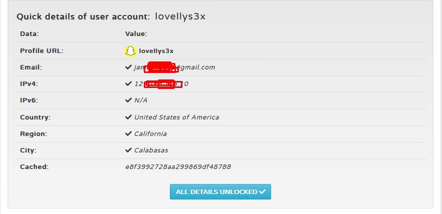 Snapchat IP Address finder tool 5