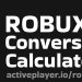 Robux to Dollar converter