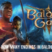 How Many Endings Are There in Baldur's Gate 3